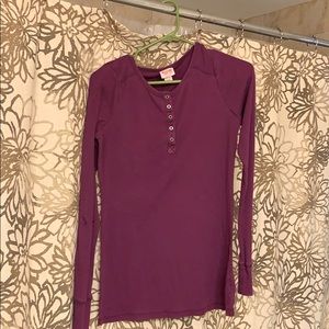 Mossimo Supply Co Casual Long Sleeve T-Shirt